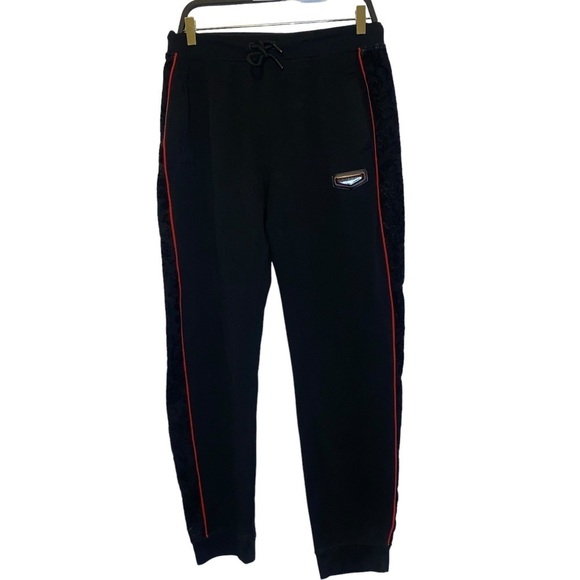 Supply & Demand Black Side Striped Sweat Pants Size XL - Picture 1 of 7